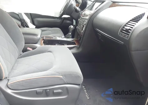 2017 Nissan Armada Sv from USA, damaged, VIN JN8AY2ND8H9004460